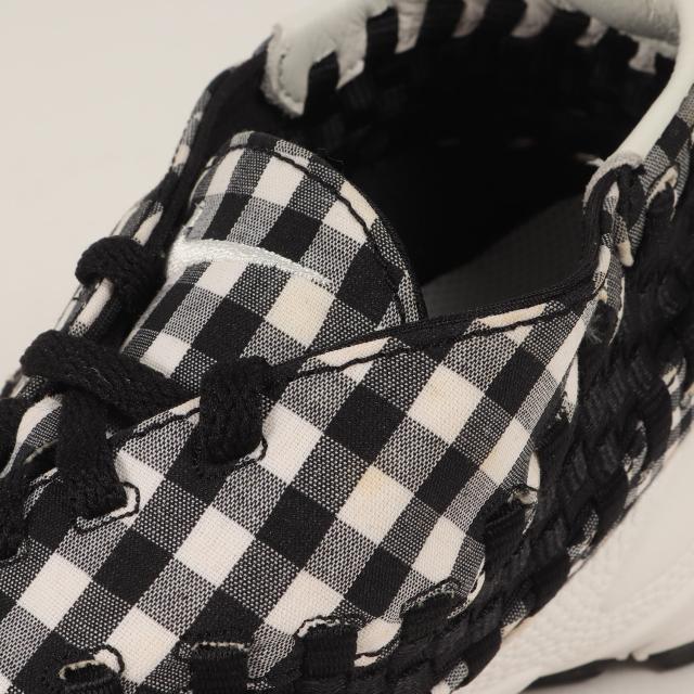 NIKE ナイキ サイズ:27.5cm / AIR FOOTSCAPE WOVEN MOTION GINGHAM CHECK (417725-001) / エアフットスケープ ウーブン モーション ギンガムチェック / ブラック サミットホワイト / US9.5 / スニーカー シューズ 靴【メンズ】【K4484】_5