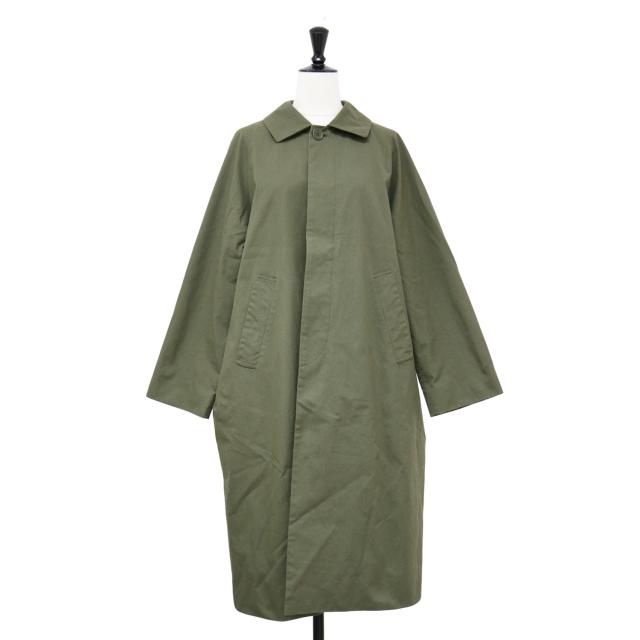YAECA ステンカラーコート　カーキ　M Yaeca Women | ステンカラーコート Khaki