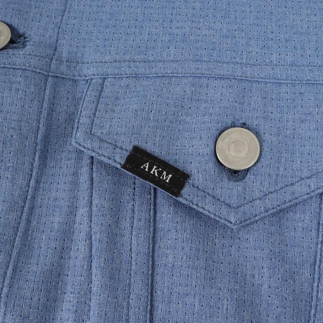 AKM エイケイエム ジャケット サイズ:M / 24SS ドットエアー メッシュ サード トラッカー ジャケット (DOT AIR 2WAY ...