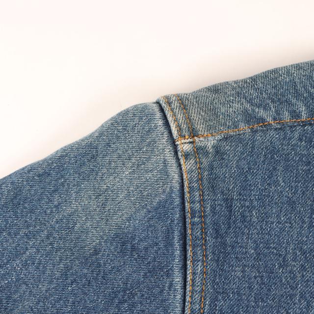 URU ウル デニム ジャケット スナップボタン インディゴ サイズ2 URU ウル デニム ジャケット スナップボタン インディゴ サイズ2