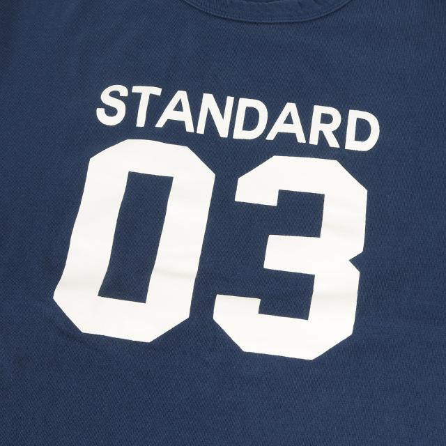 スタンダードカリフォルニア　フットボールT ネイビー スタンダードカリフォルニア フットボールT ネイビー スタンダード