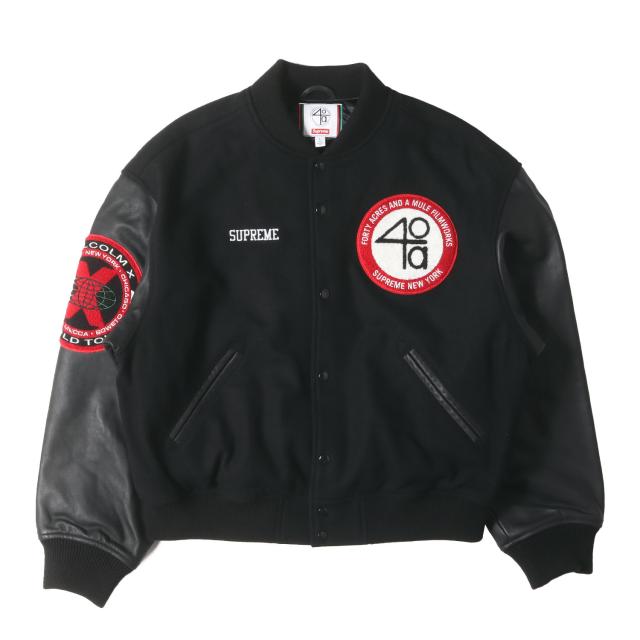 シュプリームレザージャケット アーチロゴ Supreme/シュプリーム【18SS