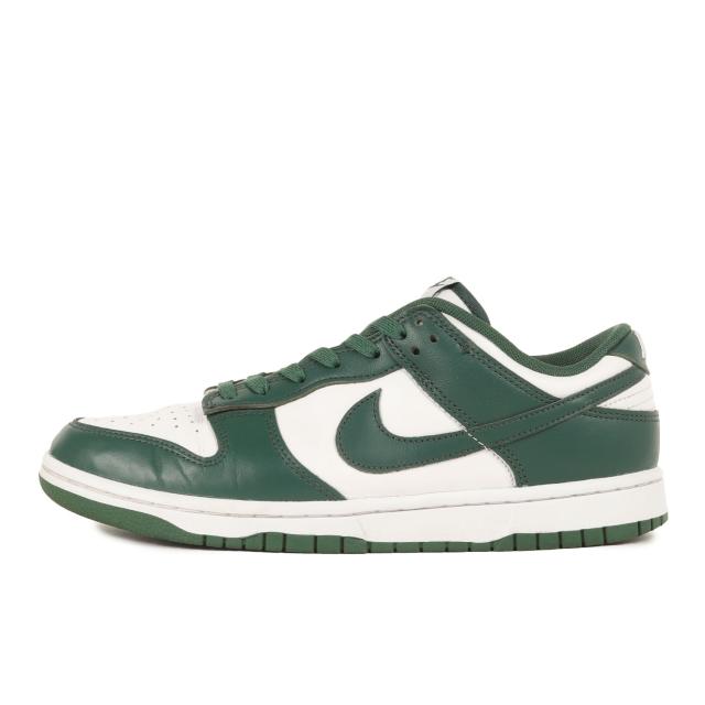 NIKE ナイキ サイズ:27.0cm / DUNK LOW RETRO TEAM GREEN (DD1391-101) / ダンク ロー レトロ / ホワイト チームグリーン / US9 / ローカット スニーカー シューズ 靴【メンズ】【中古】【K4491】