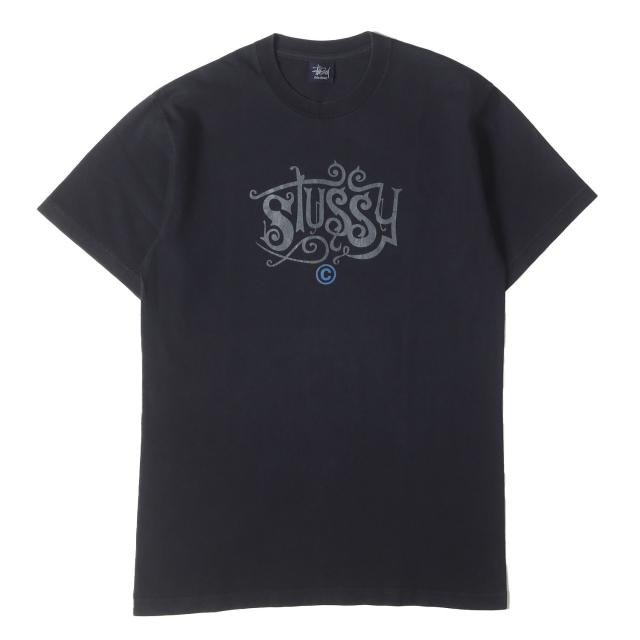 STUSSY ステューシー Tシャツ サイズ:M / 80s OLD STUSSY 黒タグ