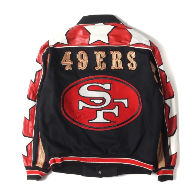 90s ジェフ ハミルトン スタジャン レザー USA製 ジョーダン