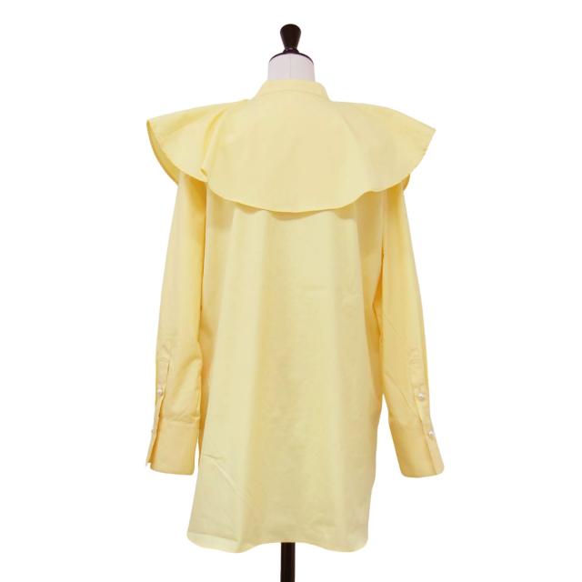 Charmante Femme シャルマントファム シャツ イエロー サイズ:FREE  