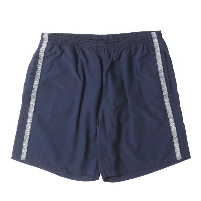 Supreme シュプリーム パンツ サイズ:L / サイドテープ ウォーターショーツ (Tonal Taping Water Short) / ネイビー 紺 / ボトムス ショートパンツ【メンズ】【中古】【K4493】