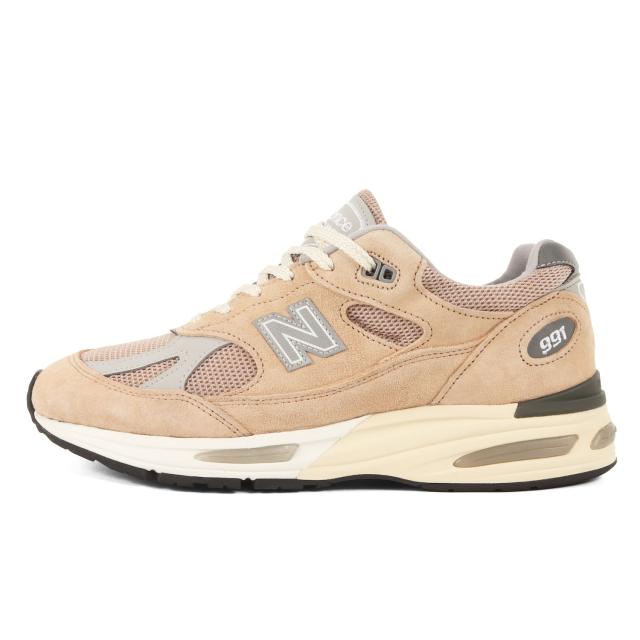 NEW BALANCE ニューバランス サイズ:26.5cm / 25SS U991 BE2 / V2 CUBAN SAND (MADE IN ENGLAND) / ベージュ / US8.5 D / ローカット スニーカー シューズ 靴【メンズ】【中古】【K4493】