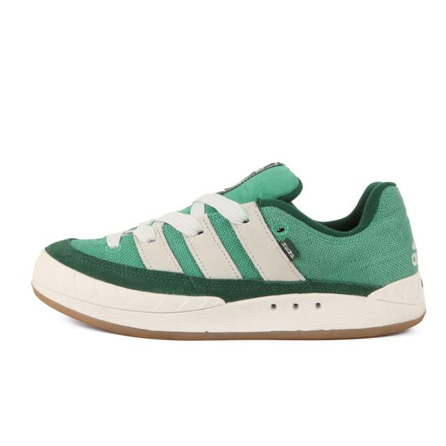 adidas アディダス サイズ:26.5cm / 23SS ADIMATIC HEMP SEMI COURT GREEN (HQ6908) / アディマティック ヘンプ / セミコートグリーン クリスタルホワイト / US8.5 / ローカット スニーカー シューズ 靴【メンズ】【中古】【美品】【K4493】