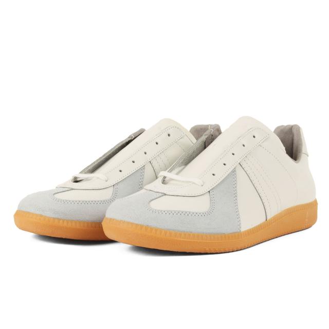 BW SPORT ビーダブル スポーツ サイズ:27.0cm / ジャーマントレーナー / ミリタリーシューズ / ホワイト 白 / ローカット スニーカー 靴【メンズ】【K4493】 BW SPORT ビーダブル スポーツ サイズ:27.0cm / ジャーマントレーナー