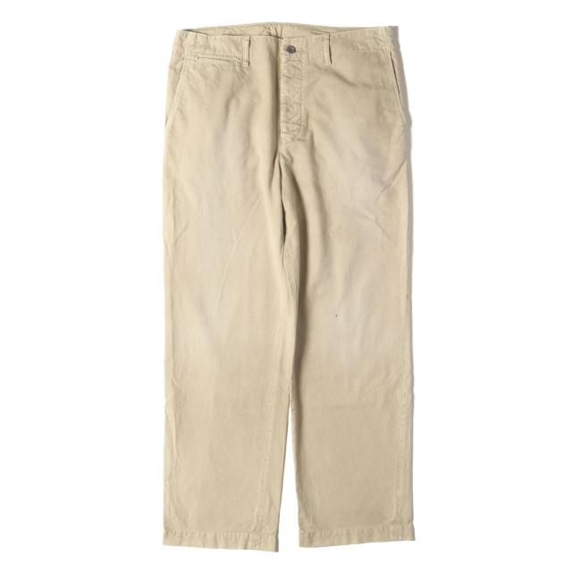 visvim ビズビム パンツ サイズ:3 / 22AW CONTRARY DEPT ヴィンテージ加工 フィールド チノパンツ (FIELD CHINO PANTS) / ベージュ / ボトムス ズボン【メンズ】【中古】【K4495】