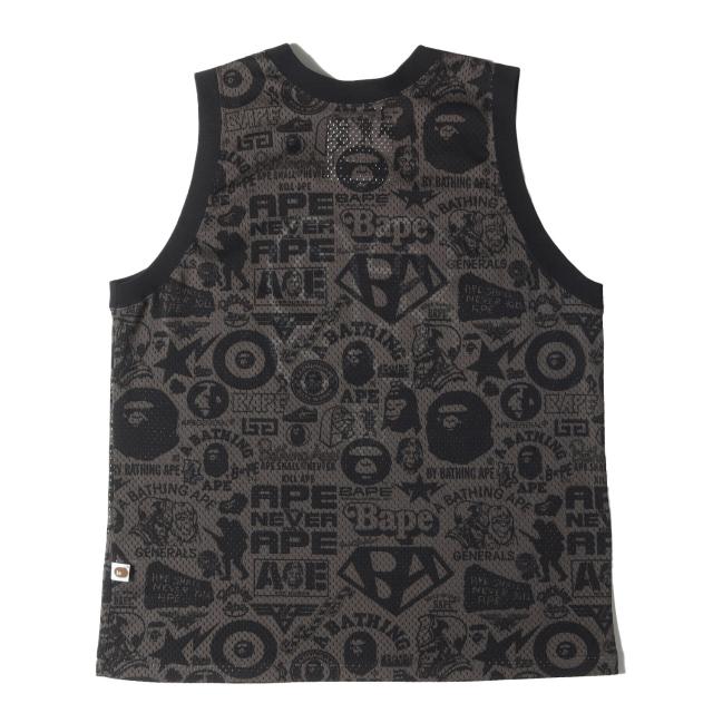 A BATHING APE ア ベイシング エイプ サイズ:L / 00s アイコン総柄
