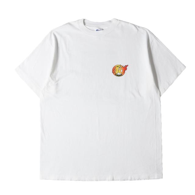 FPAR / FORTY PERCENTS AGAINST RIGHTS フォーティーパーセント アゲインストライツ 90s 初期モデル スーパーモデル フォト Tシャツ ホワイト トップス カットソー 半袖【メンズ】【中古】【K4215】