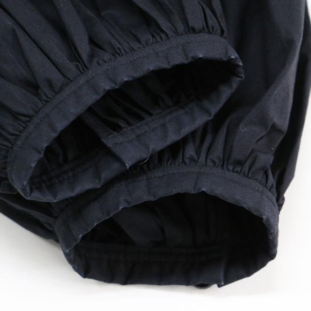 DRAWER ドゥロワー ブラウス ネイビー 紺 サイズ:36(S) / コットン