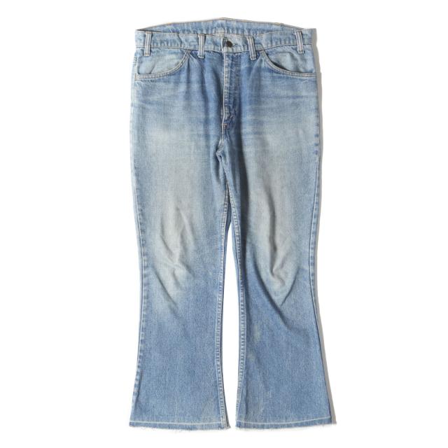 Levis / vintage リーバイス パンツ サイズ:詳細参照(W38位) / 70〜80s 646 ベルボトム デニム パンツ (ビッグサイズ) / インディゴ 30% / ヴィンテージ 古着 / ボトムス ジーンズ ジーパン【メンズ】【中古】【K4499】