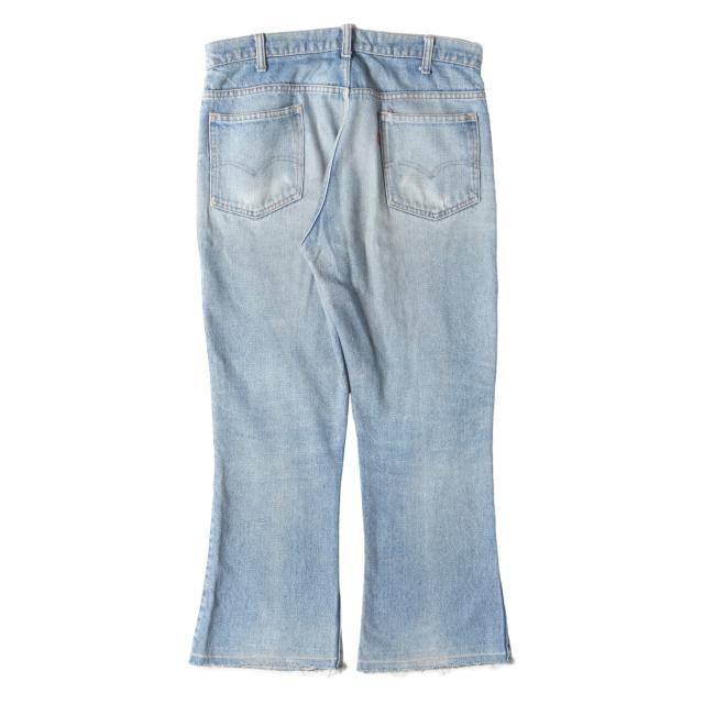 Levis / vintage リーバイス パンツ サイズ:詳細参照(W38位) / 70〜80s 646 ベルボトム デニム パンツ (ビッグサイズ) / インディゴ 30% / ヴィンテージ 古着 / ボトムス ジーンズ ジーパン【メンズ】【中古】【K4499】_1