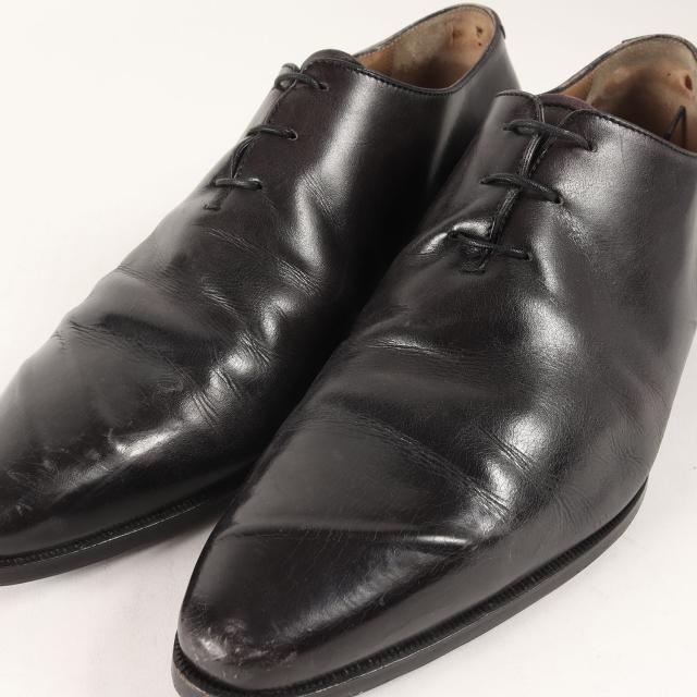 ベルルッティ BERLUTI アレッサンドロ ホールカット レザーシューズ8.5 ベルルッティ ALESSANDRO(アレッサンドロ) ホールカット