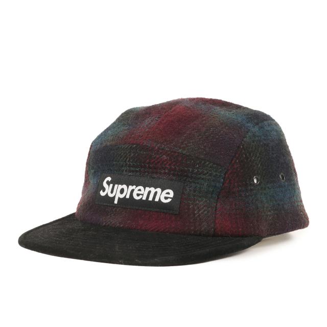 Supreme シュプリーム キャップ / WoolRich スウェードバイザー