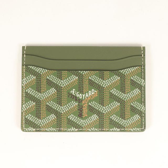 GOYARD ゴヤール 2025年限定 サンシュルピス カードケース / SAINTSULPICE 2025 Limited / SSUGYDPMLTY29CL29X / 限定カラー / カーキ / フランス製【メンズ】【K4501】 GOYARD ゴヤール 2025年限定 サンシュルピス カードケース