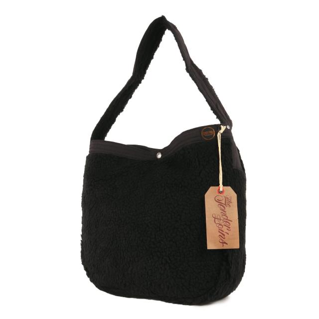 TENDERLOIN テンダーロイン バッグ 21AW パイルボア ショルダーバッグ PILE BAG ブラック 黒 カバン【メンズ】【K4233】