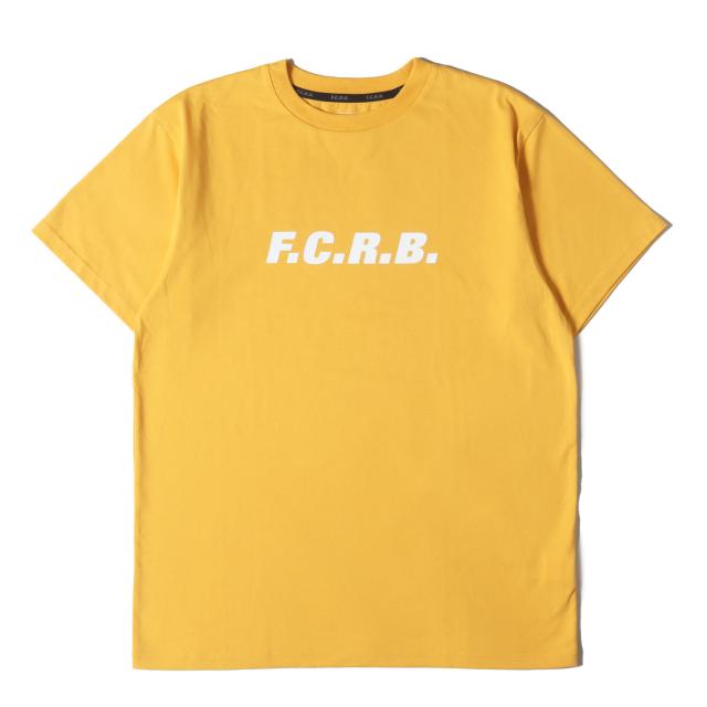 F.C.Real Bristol エフシーレアルブリストル Tシャツ サイズ:S / 22AW ブランドロゴ クルーネック Tシャツ (AUTHENTIC TEE) / イエロー / トップス カットソー 半袖【メンズ】【中古】【美品】【K4501】
