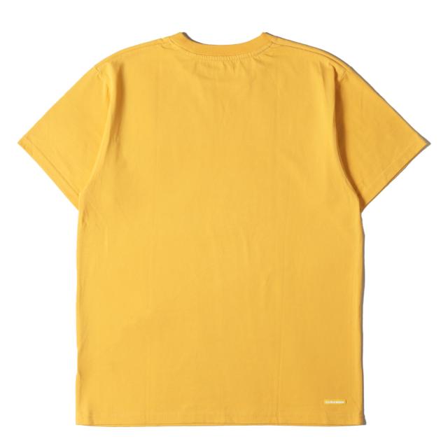 F.C.Real Bristol エフシーレアルブリストル Tシャツ サイズ:S / 22AW ブランドロゴ クルーネック Tシャツ (AUTHENTIC TEE) / イエロー / トップス カットソー 半袖【メンズ】【中古】【美品】【K4501】