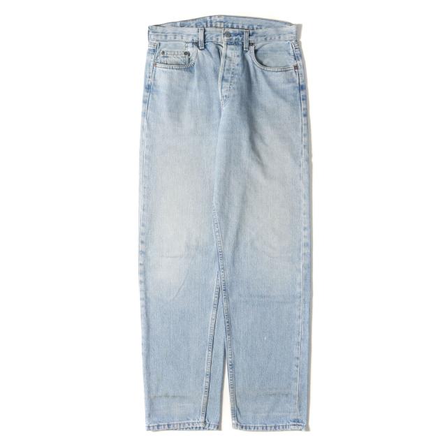Levis リーバイス デニムパンツ サイズ:W32 L34 518 テーパード スリム ストレート デニムパンツ EURO Levis インディゴ フランス製 ボトムス ジーンズ ジーパン【メンズ】【中古】【K4218】
