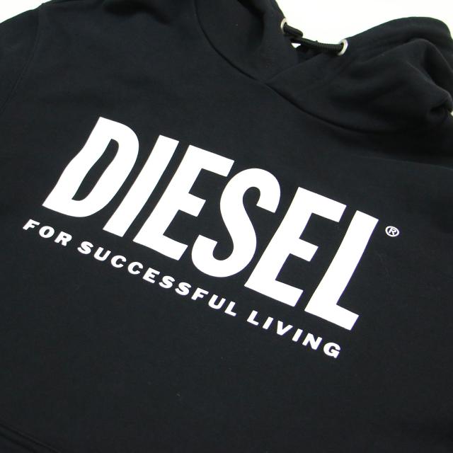 DIESEL ディーゼル ワンピース ブラック 黒 サイズ:XXS / ロゴ