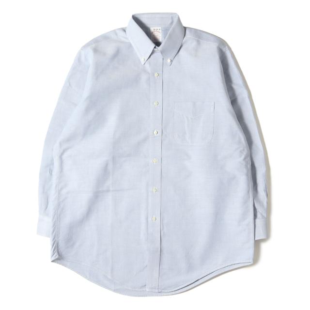 ☆新品未使用☆ブルックスブラザーズ 長袖シャツ ボタンダウン USA製 90s BROOKS BROTHERS ブルックスブラザーズ シャツ サイズ:16(32) 90s