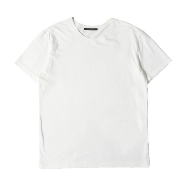 AKM エイケイエム Tシャツ サイズ:L / 22SS コットンシルク Tシャツ (SILK STAPLE COTTON JERSEY S/S CREW-NECK T216 CNS009) / ホワイト 白 / トップス カットソー 半袖【メンズ】【中古】【美品】【K4502】