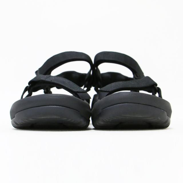 Teva テバ サンダル ブラック 黒 サイズ:US6(23.0cm) / ハリケーン XLT2 アンプソール 1131270 / HURRICANE AMPSOLE / サンダル ボリュームソール ベルクロ ベルト / シューズ 靴【レディース】【中古】【K4503】
