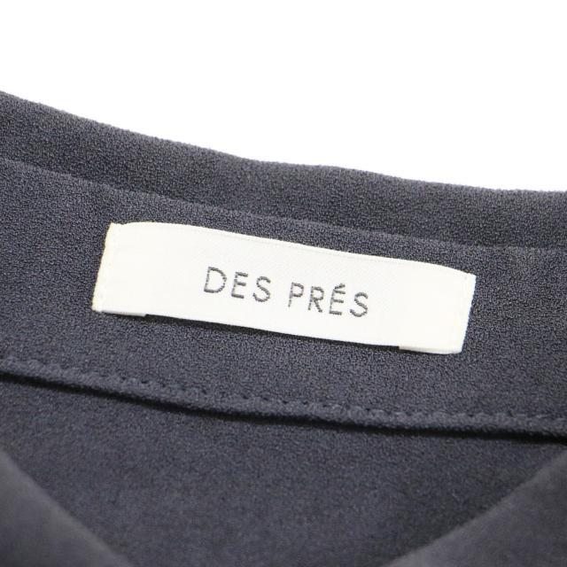 DES PRES デプレ ブラウス チャコールグレー サイズ:FREE / 24春夏