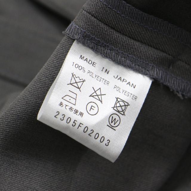 FLORENT フローレント ベスト グレー サイズ:00(S) / 23秋冬 ツイル ストレッチ ベスト / TWILL STRETCH VEST / ジレ ノーカラー クルーネック ベルト付き / トップス / 日本製【レディース】【中古】【美品】【K4507】_6