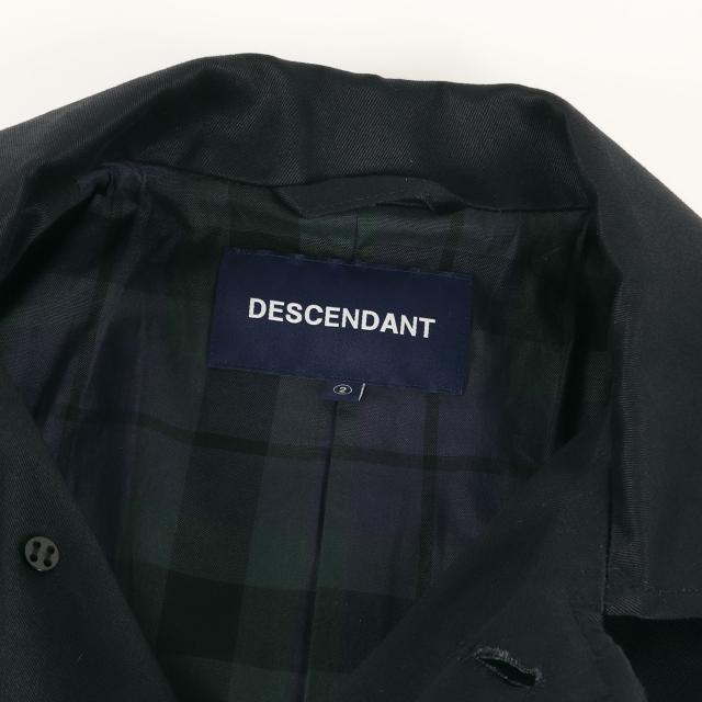 DESCENDANT ディセンダント コート サイズ:2 21AW 裏地チェック DESCENDANT ディセンダント コート サイズ:2 21AW 裏地チェック