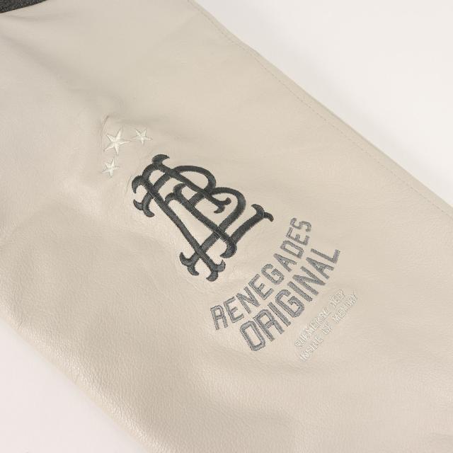 bal/balance バル ジャケット サイズ:M 袖シープスキンレザー メルトン