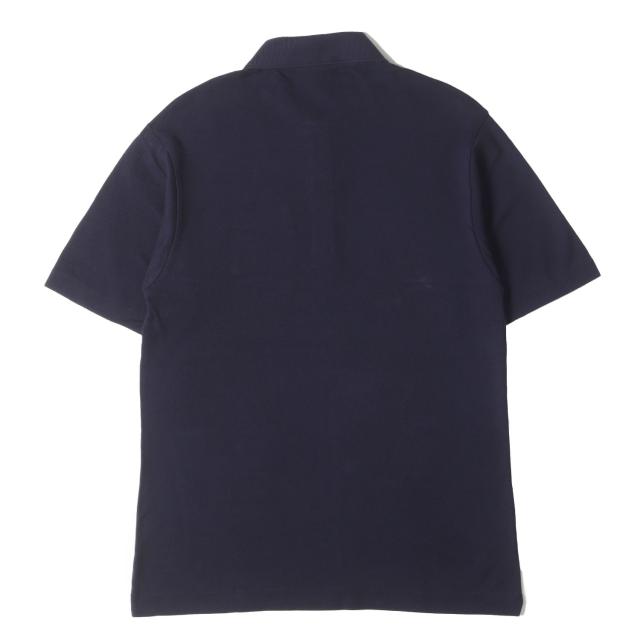 LACOSTE ラコステ ポロシャツ サイズ:US S / ワンポイント ワニワッペン 刺繍 ポケット ピケ ポロシャツ (80s リバイバル ポケット ポロシャツ PH036EL) / CLASSIC FIT / MADE IN JAPAN / ネイビー 紺 / トップス 半袖【メンズ】【中古】【美品】【K4510】_1