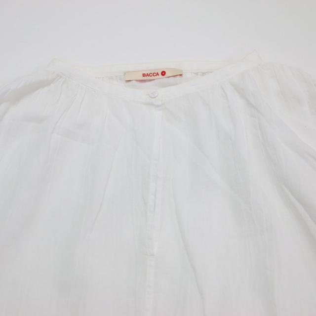BACCA バッカ ワンピース ホワイト 白 サイズ:36(9号) / コットン