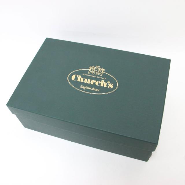 Churchs チャーチ シューズ ブラック サイズ:35.5(22.5cm) / バーウッド メット ウィングチップ レースアップ シューズ / BURWOOD MET ドレスシューズ スタッズ付き カーフレザー 【レディース】【中古】【K4510】