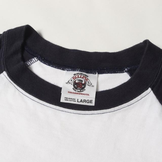 WTAPS ダブルタップス Tシャツ サイズ:L / DESERT STORM ロゴ 7分袖 ラグラン Tシャツ / ネイビー ホワイト 紺白 / トップス カットソー 長袖【メンズ】【中古】【K4512】_2