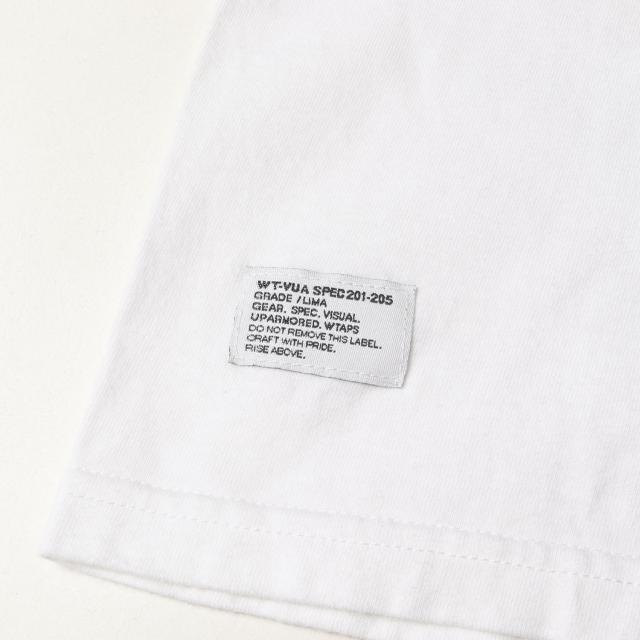 WTAPS ダブルタップス Tシャツ サイズ:L / DESERT STORM ロゴ 7分袖 ラグラン Tシャツ / ネイビー ホワイト 紺白 / トップス カットソー 長袖【メンズ】【中古】【K4512】_3