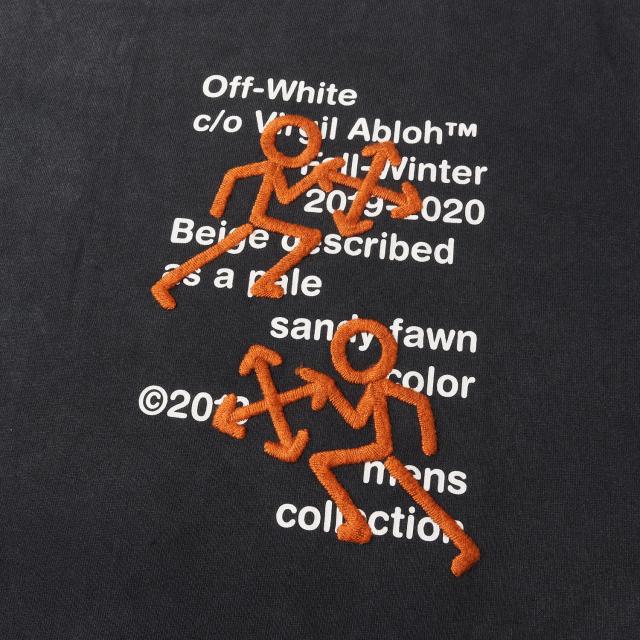 OFF-WHITE オフホワイト Tシャツ サイス:L / ヴィンテージ加工 