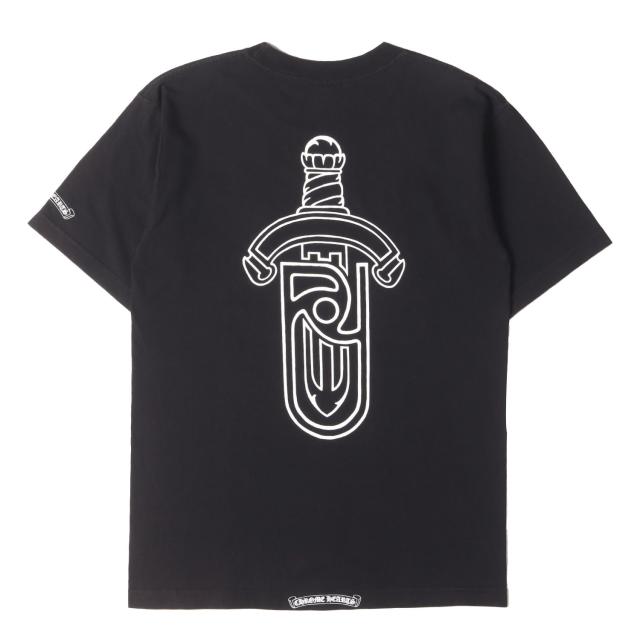 CHROME HEARTS クロムハーツ Tシャツ サイズ:M / オールドモデル UNITED ARROWS 別注 ダガー ポケット Tシャツ / ブラック 黒 / トップス カットソー 半袖 / コラボ【メンズ】【中古】【K4512】_1