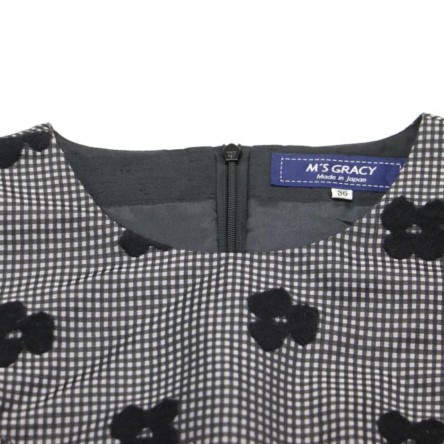 MS GRACY エムズグレイシー ワンピース ブラック系 サイズ:36(S