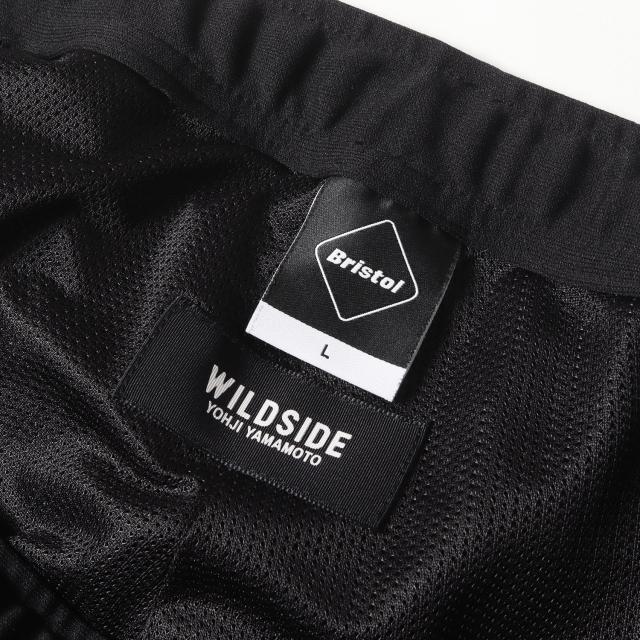 F.C.Real Bristol エフシーレアルブリストル パンツ サイズ:L / 23AW WILDSIDE YOHJI YAMAMOTO ジャージ トラック パンツ (VENTILATION TRACK PANTS) / ブラック 黒 / ボトムス ズボン【メンズ】【中古】【K4514】