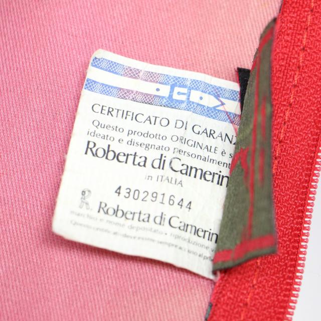 Roberta di Camerino ロベルタ ディ カメリーノ バッグ レッド