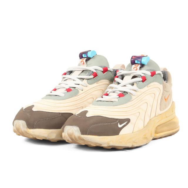NIKE ナイキ TRAVIS SCOTT マルチカラー / ミュートブロンズ サイズ:US9.5(27.5cm) | AIR MAX 270 CACTUS TRAILS  (CT2864-200) | トラヴィス・スコット エアマックス 270 | 2019年 | ローカット スニーカー シューズ 靴 | コラボ 別注【メンズ】【中古】【K4524】