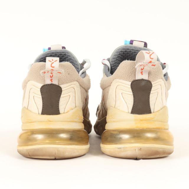 NIKE ナイキ TRAVIS SCOTT マルチカラー / ミュートブロンズ サイズ:US9.5(27.5cm) | AIR MAX 270 CACTUS TRAILS  (CT2864-200) | トラヴィス・スコット エアマックス 270 | 2019年 | ローカット スニーカー シューズ 靴 | コラボ 別注【メンズ】【中古】【K4524】