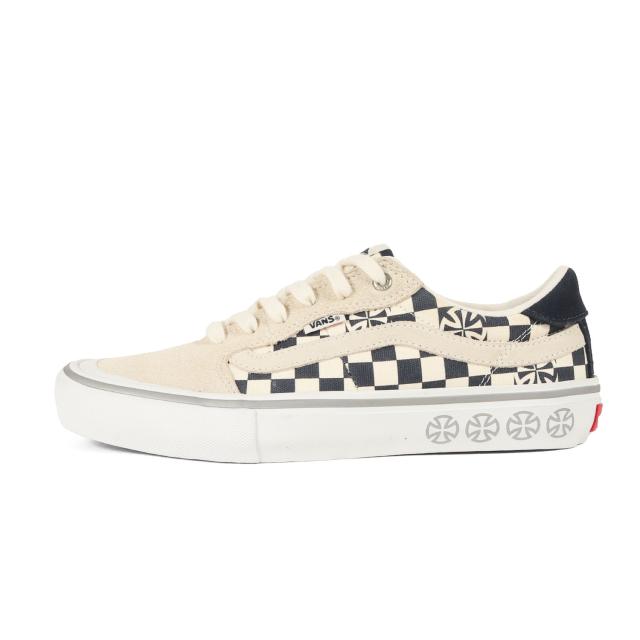 VANS バンズ オフホワイト / ネイビー 白紺 サイズ:US8.5(26.5cm) | INDEPENDENT STYLE 112 PRO | インデペンデント スタイル112 プロ | ローカット スニーカー スケート シューズ 靴 | コラボ 別注【メンズ】【K4524】