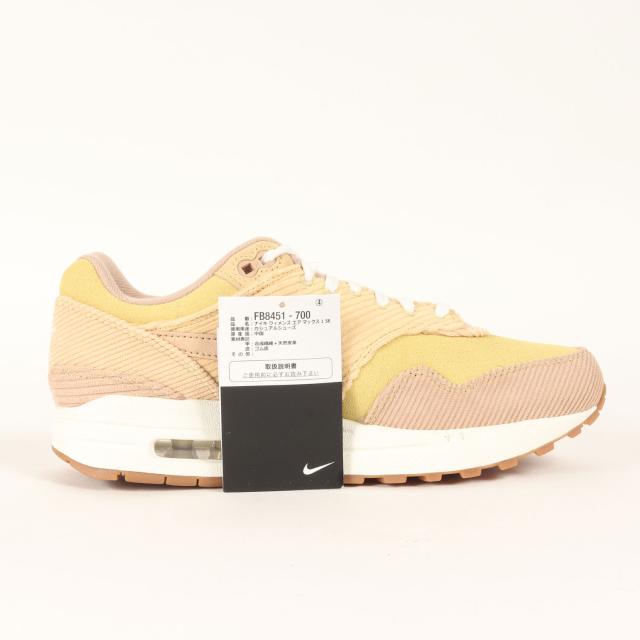【新品】NIKE ナイキ バフゴールド / ヘンプ サイズ:WMNS US9.5(26.5cm) | WMNS AIR MAX 1 SE BUFF GOLD (FB8451-700) | ウィメンズ エアマックス1 | 2023年 | ローカット スニーカー シューズ 靴【メンズ】