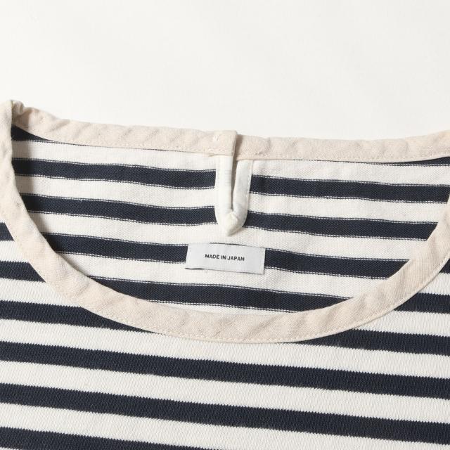 visvim ビズビム Tシャツ サイズ:3 / バックポケット付き ボーダー Tシャツ / バスクシャツ (BORDER CREW S/S) / ネイビー ホワイト 紺白 / トップス カットソー 半袖【メンズ】【中古】【美品】【K4521】_2